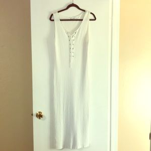 New York & Co White Maxi dress. NWOT